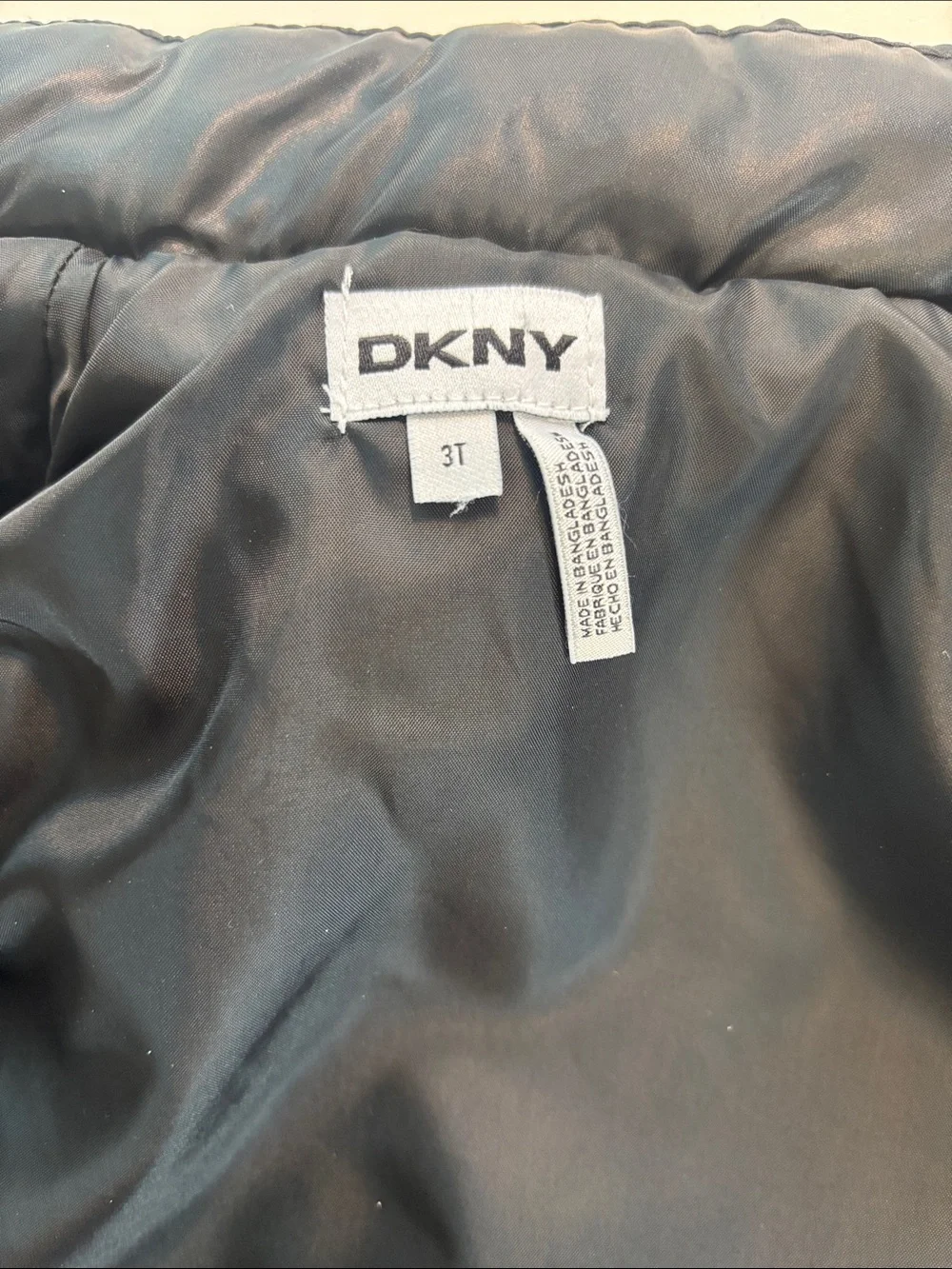 Dkny sleeveless quilted
